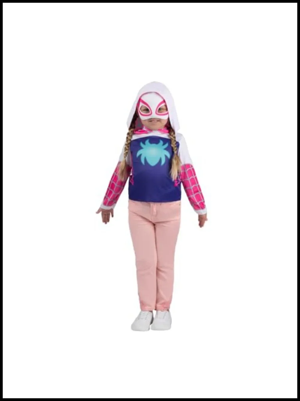 Marvel Ghost Spider Toddler Dress-Up Box Set Costume Top Mask Shield Vehicle